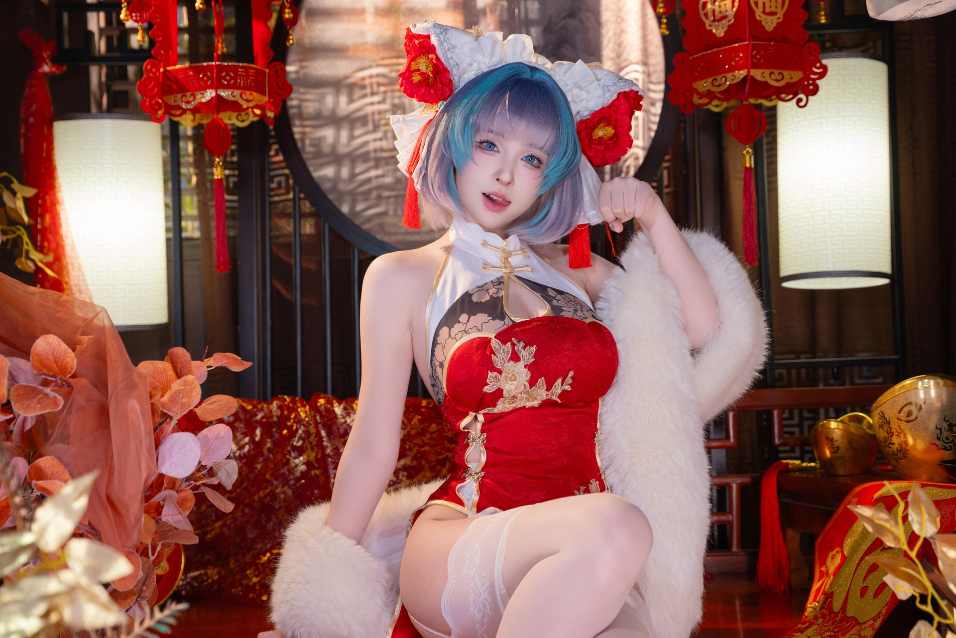 清水由乃 – NO.065 柴郡新春旗袍 0