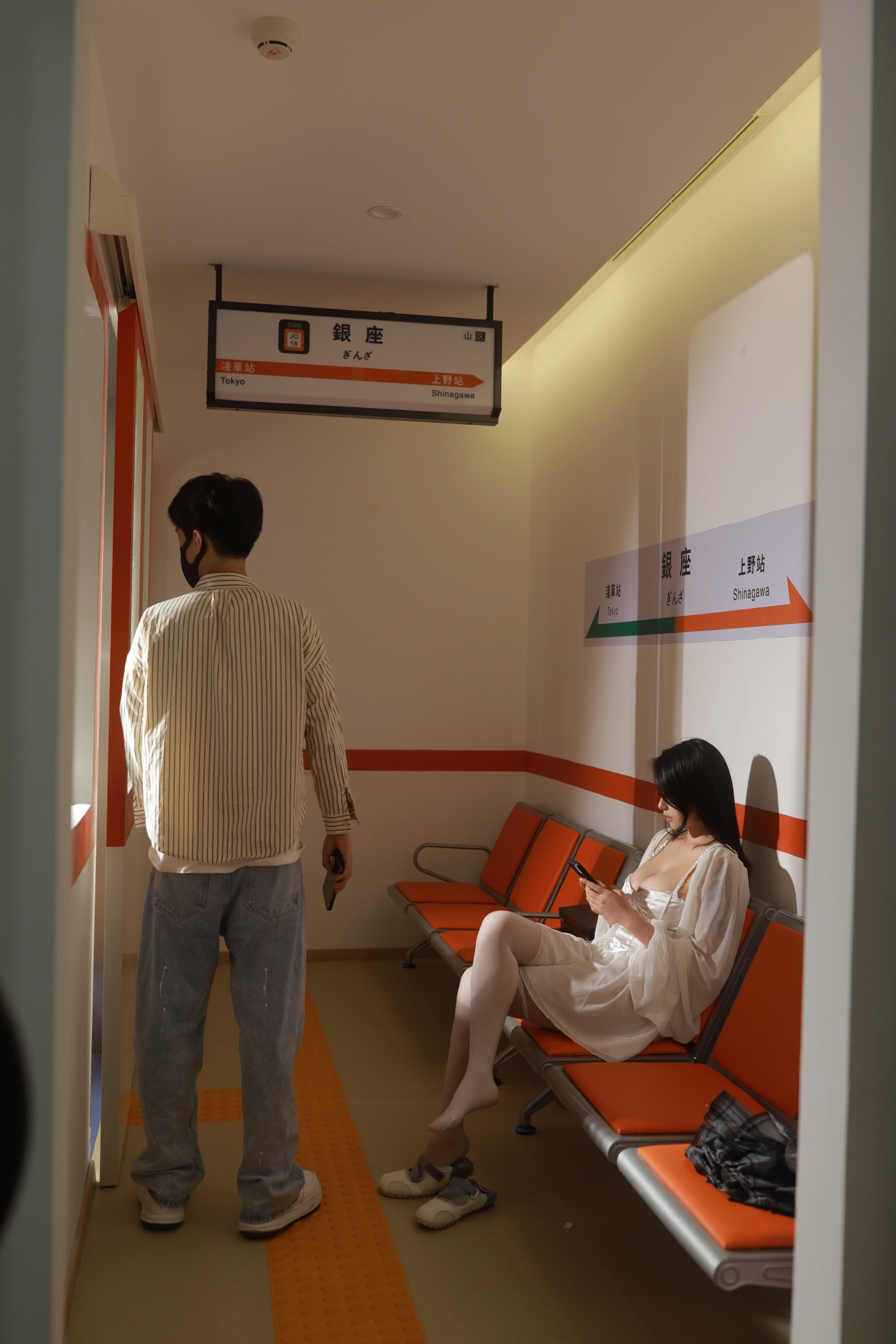 奈汐酱nice – NO.104 电车 1