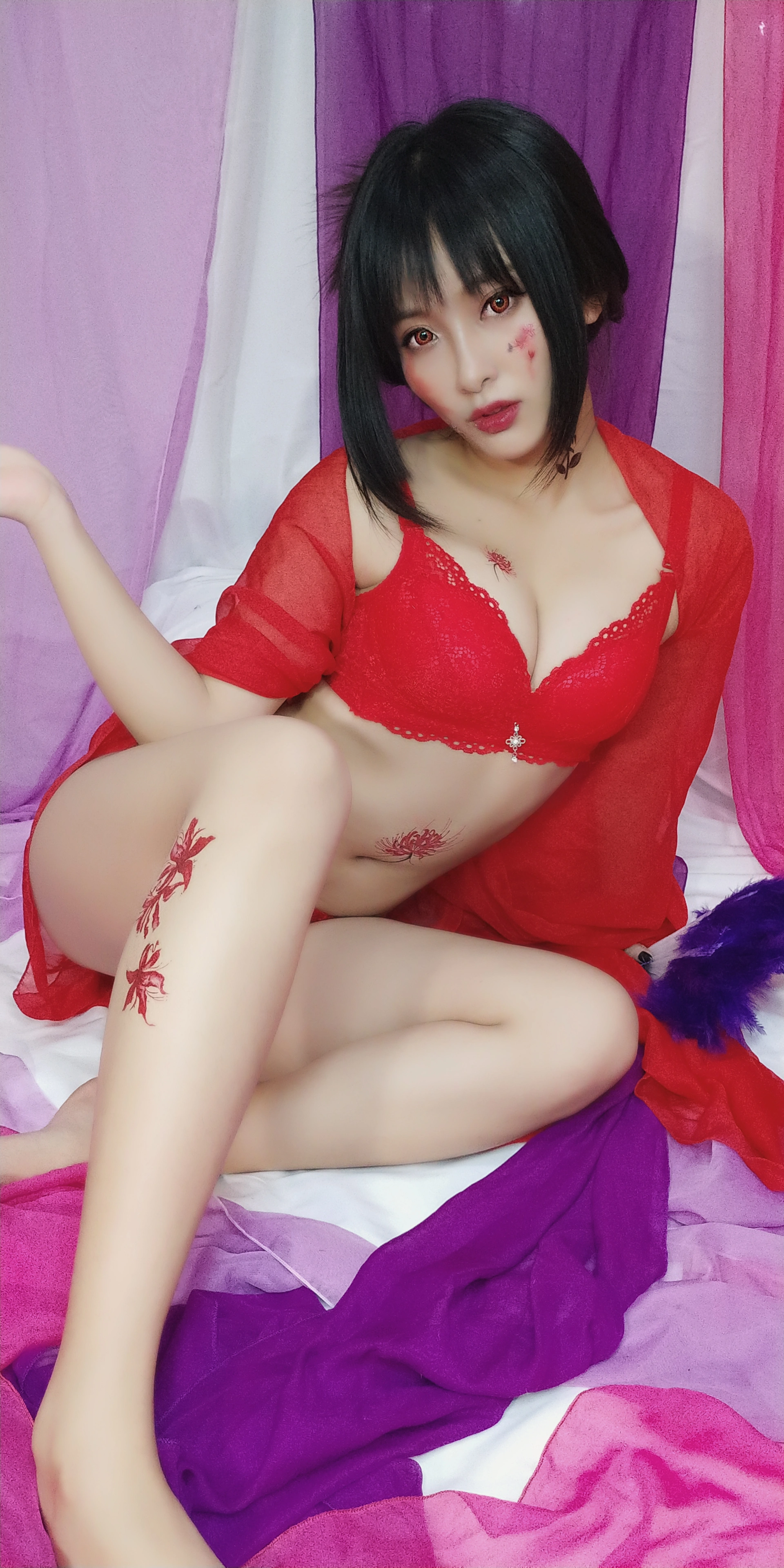 洛璃 LoLiSAMA – NO.072 红女妖 0