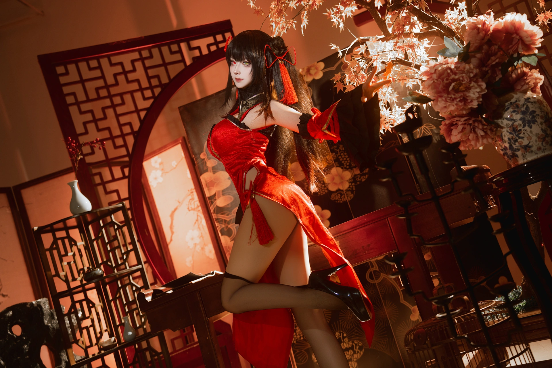 Seya-狮砸 – NO.021 25年01月限定 狂三旗袍1 0